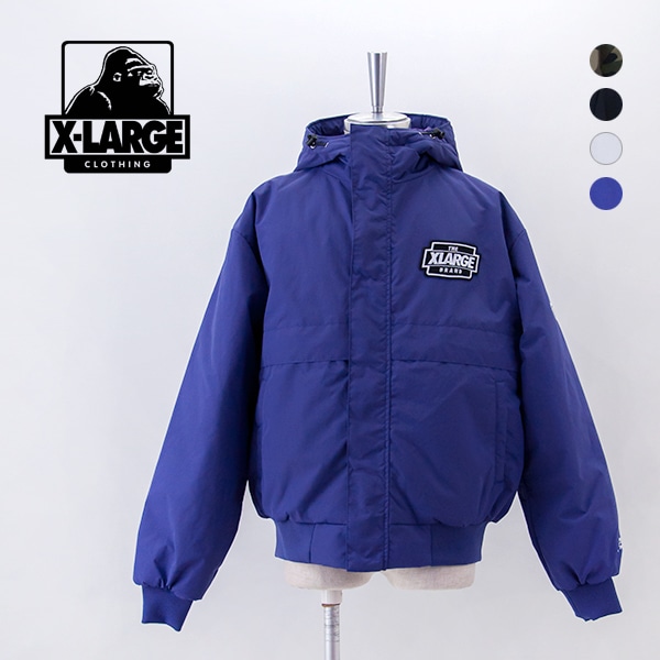 【SALE 40%OFF】XLARGE エクストララージ メンズ ナイロンパファージャケット［101253021010］【2025FW】【返品交換不可】