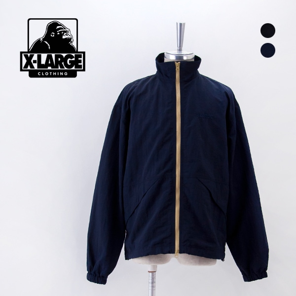 【SALE 30%OFF】XLARGE エクストララージ メンズ トラックナイロンジャケット［101253021008］【2025FW】【返品交換不可】