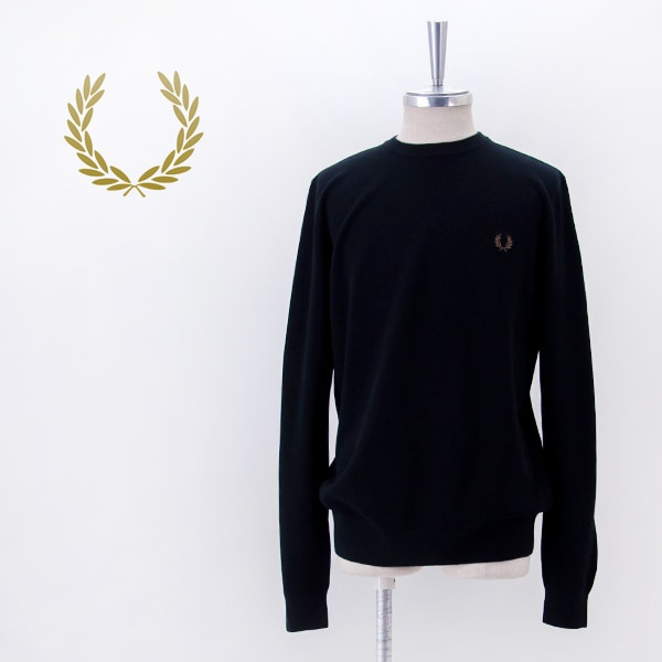 【SOLDOUT】FRED PERRY フレッドペリー メンズ ピケステッチジャンパー クルーネックニット［K1309］【2025FW】