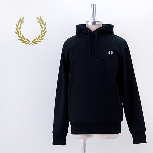 【SOLDOUT】FRED PERRY フレッドペリー メンズ ボールド ブランディング フーデット スウェットシャツ［M1371］【2025FW】