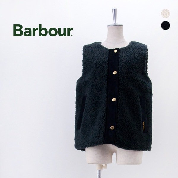 【SOLDOUT】Barbour バブアー レディース ダルシア ボア ライナー ベスト［LLI0016］【2025FW】