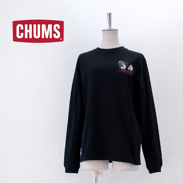 【SALE 40%OFF】CHUMS チャムス レディース かせきさいだぁ アラカルト2 ブラッシュドロングスリーブTシャツ［CH11-2637］【2025FW】【返品交換不可】