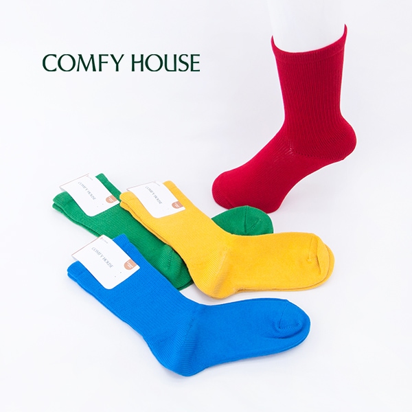COMFY HOUSE コンフィーハウス ベーシック ソックス［CHL250CR3］【2025FW】