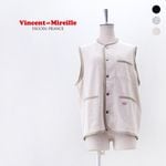 Vincent et Mireille 󥽥󥨥ߥ쥤 ǥ եƥ꡼٥ȡVM252FT27120ϡ2025FW