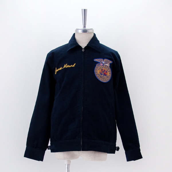 【SOLDOUT】HOUSTON ヒューストン メンズ コーデュロイ刺繍ジャケット［51448］【2025FW】