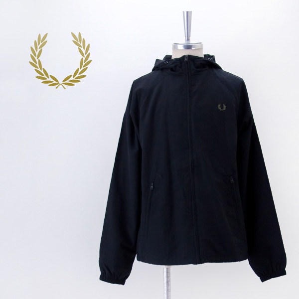 【SOLDOUT】FRED PERRY フレッドペリー メンズ フーデッド シェルジャケット［J7902］【2025FW】