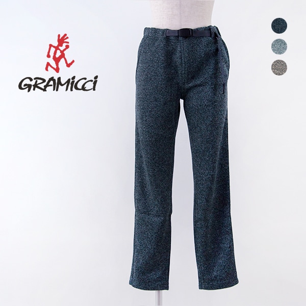 Gramicci グラミチ レディース ボンディングニットフリースウィメンズテーパードパンツ［G2FW-P019］【2025FW】