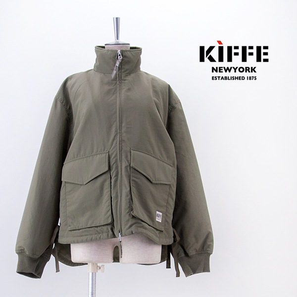 【SOLDOUT】KIFFE キッフェ レディース パデッド ミリタリージャケット［KF252TW00042］【2025FW】
