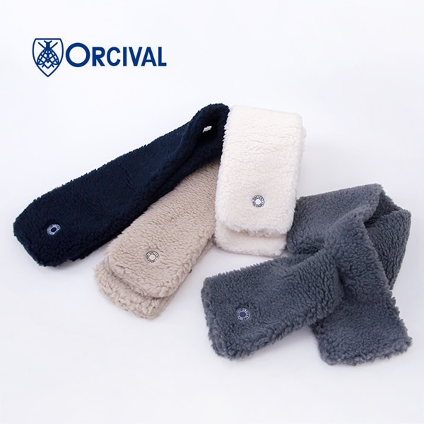 ORCIVAL オーシバル ボアフリース マフラー［OR-H0262BFF]【2025FW】