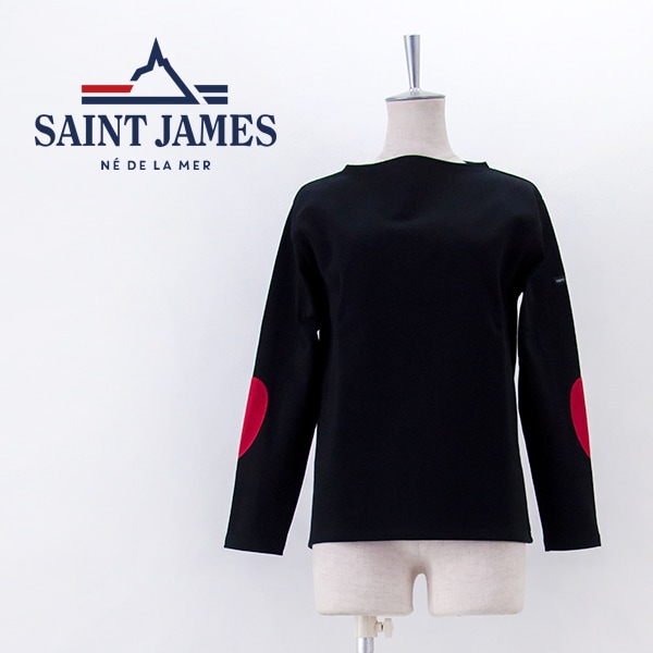 SAINT JAMES セントジェームス レディース ハートエルボーパッチ