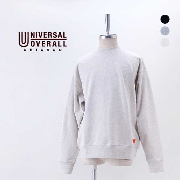 【SALE 30%OFF】UNIVERSAL OVERALL ユニバーサルオーバーオール ユニセックス UOバックロゴ スウェットシャツ［U2533250-E］【2025FW】【返品交換不可】