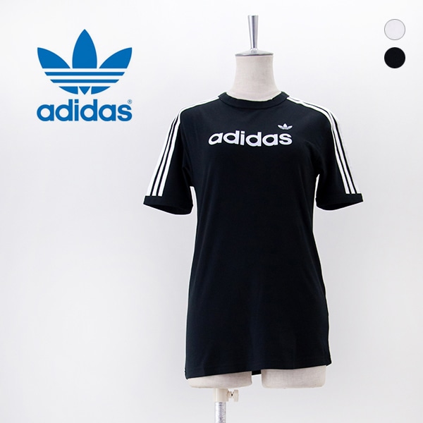 adidas アディダス レディース スリーストライプス Tシャツ［KC9012/KD7982］【2025FW】