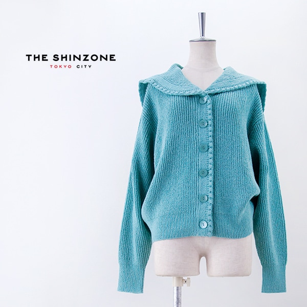 THE SHINZONE シンゾーン レディース セーラーカラー ニットカーディガン［26SMSNI06］【2026SS】