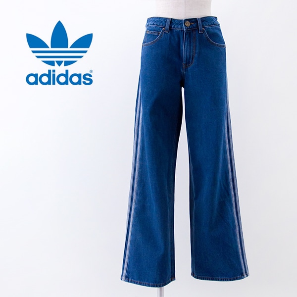 adidas アディダス レディース ファイヤーバード トラックパンツ ブルーデニム［KD2935］【2026SS】