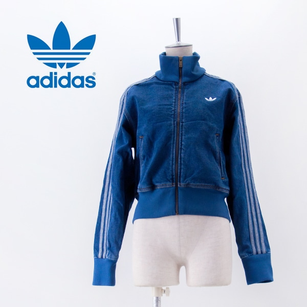 【SOLDOUT】adidas アディダス レディース ファイヤーバード トラックトップ デニム［KD2913］【2026SS】