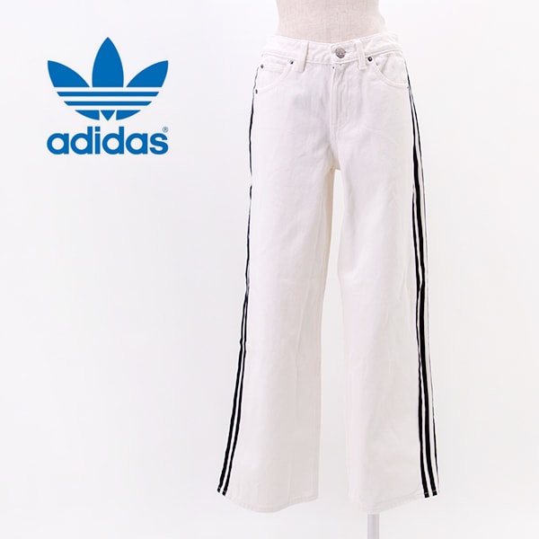 adidas アディダス レディース ファイヤーバード トラックパンツ ホワイト［KD2895］【2026SS】