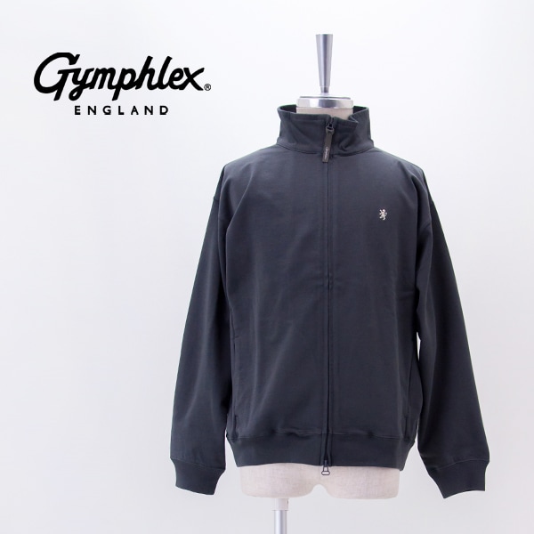 Gymphlex ジムフレックス メンズ コットンジャージー ジップブルゾン［GY-C0538DDH］【2026SS】