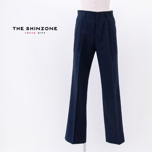 THE SHINZONE シンゾーン レディース ストライプ クライスラーパンツ［26SMSPA10］【2026SS】