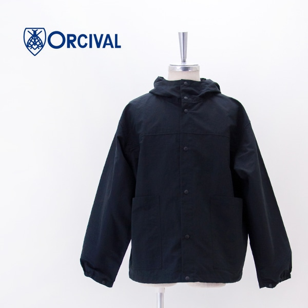 ORCIVAL オーシバル メンズ タイプライター フードライトジャケット［OR-A0778NCK］【2026SS】
