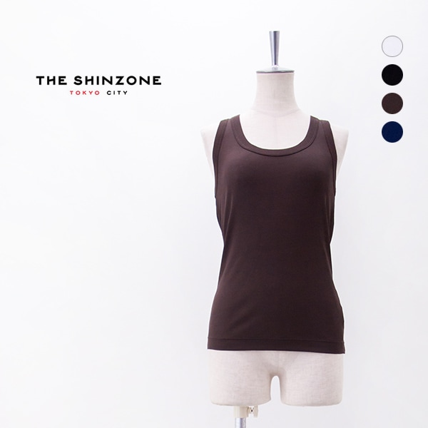 THE SHINZONE シンゾーン レディース シアーリブ タンクトップ［26SMSCU06］【2026SS】