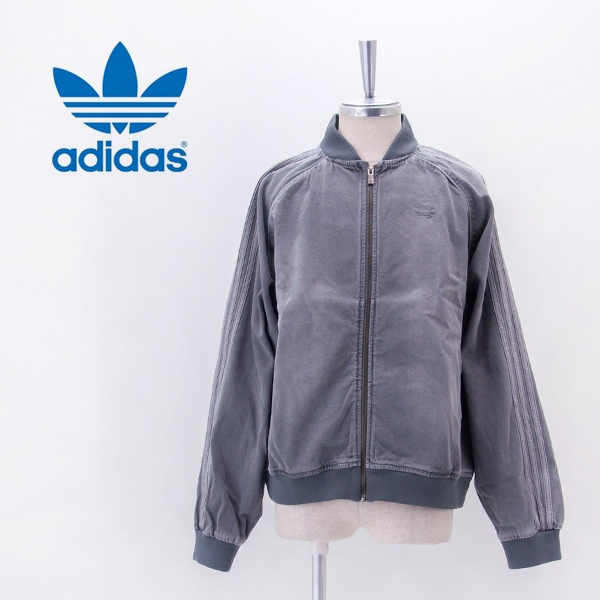 adidas アディダス メンズ SSTアディカラー ルーズSST デニム ブラックウォッシュジャケット［JW5915］【2026SS】