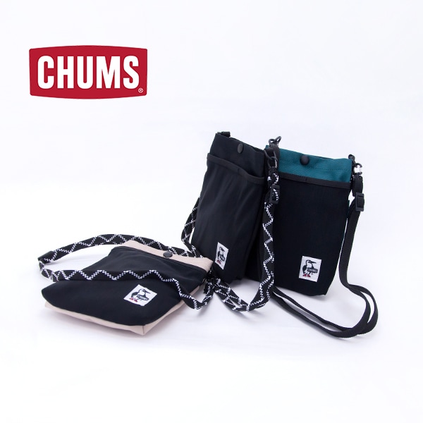 CHUMS チャムス リサイクルメッシュポケットショルダーバッグ［CH60-3965］【2026SS】