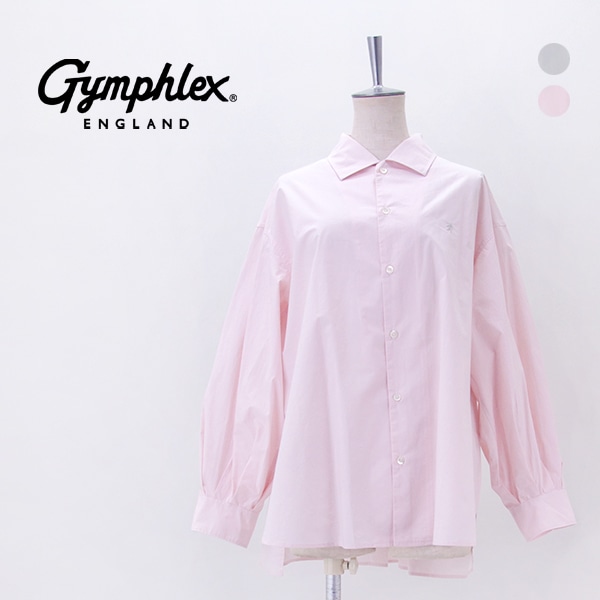 Gymphlex ジムフレックス レディース レギュラーカラー チュニック［GY-B0365OGT］【2026SS】
