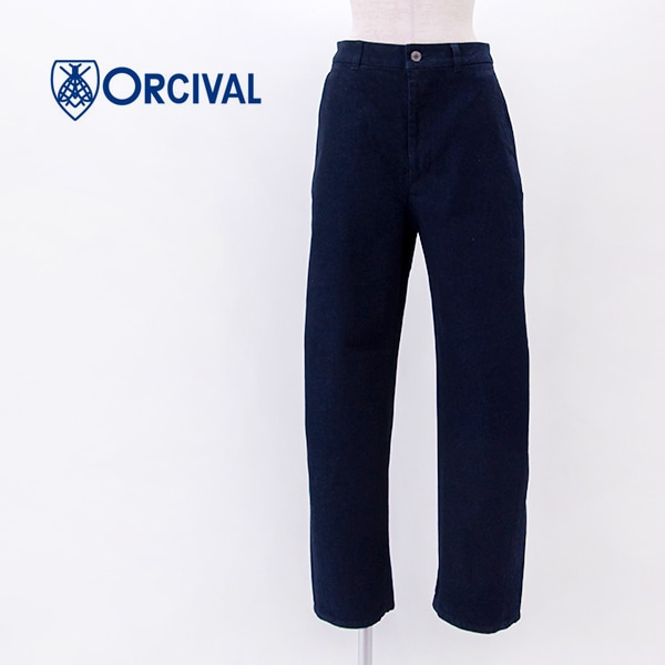 ORCIVAL オーシバル レディース ワイドカーブデニムパンツ［OR-E0311SGG］【2026SS】