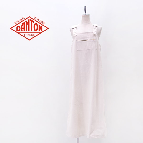 DANTON ダントン レディース カツラギコットン サロペットスカート［DT-F0009MHT］【2026SS】