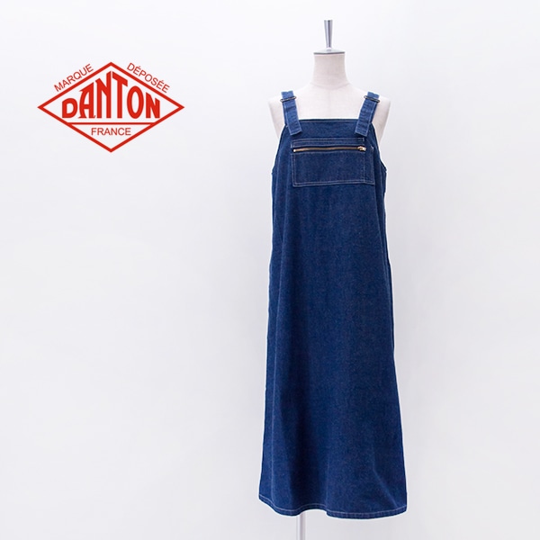 DANTON ダントン レディース デニム サロペットスカート［DT-F0009KDM］【2026SS】