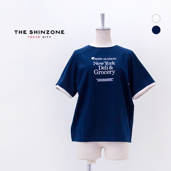 THE SHINZONE シンゾーン レディース フレッシュマーケット リンガーTシャツ［26SMSCU12］【2026SS】