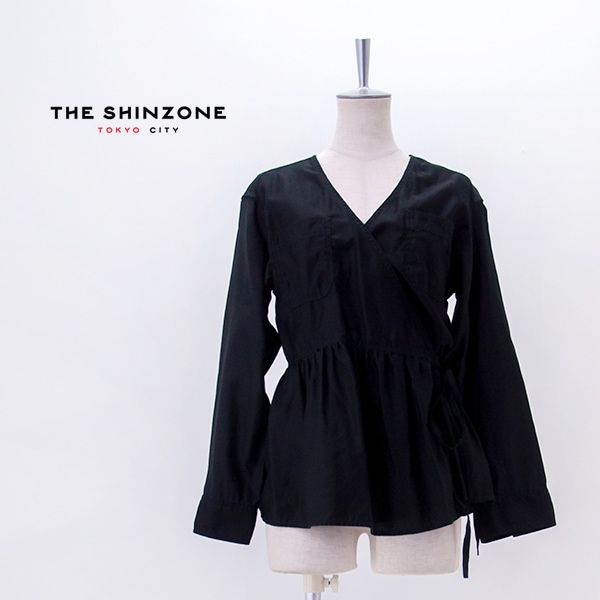 THE SHINZONE シンゾーン レディース カシュクールブラウス［26SMSBL14］【2026SS】