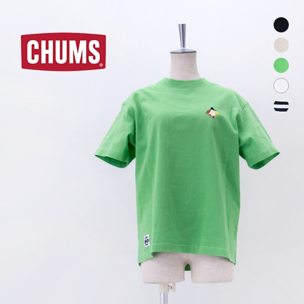 CHUMS チャムス レディース チャムスエンブロイダリーTシャツ［CH11-2745］【2026SS】
