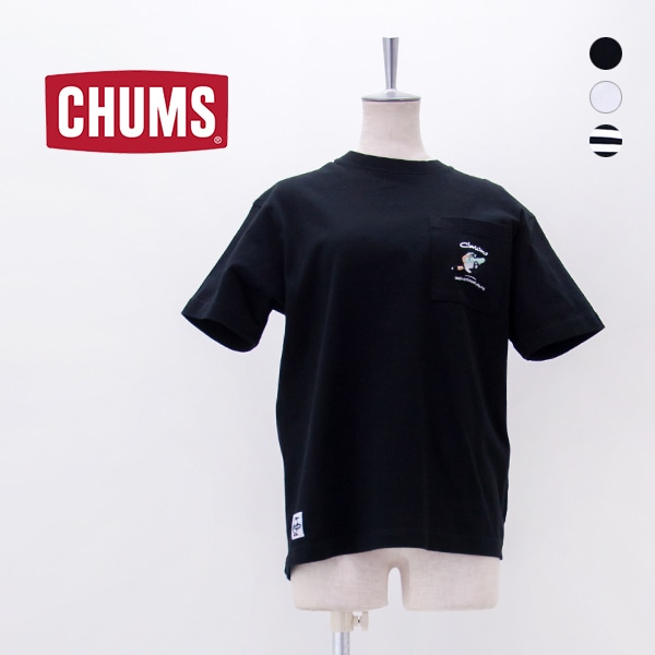 CHUMS チャムス レディース メイドフォーファン！ポケットTシャツ［CH11-2746］【2026SS】