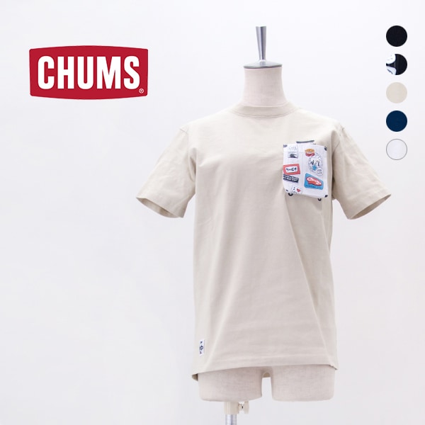 CHUMS チャムス レディース ブービーロストシティトリップポケットTシャツ［CH11-2739］【2026SS】