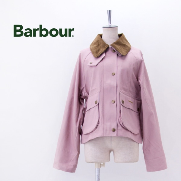 Barbour バブアー レディース クロップド ビードネル カジュアルジャケット［261LCA0377］【2026SS】