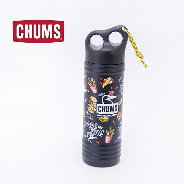 【SOLDOUT】CHUMS チャムス キャンパーウェーブボトル500mlパターン［CH62-2274］【2026SS】