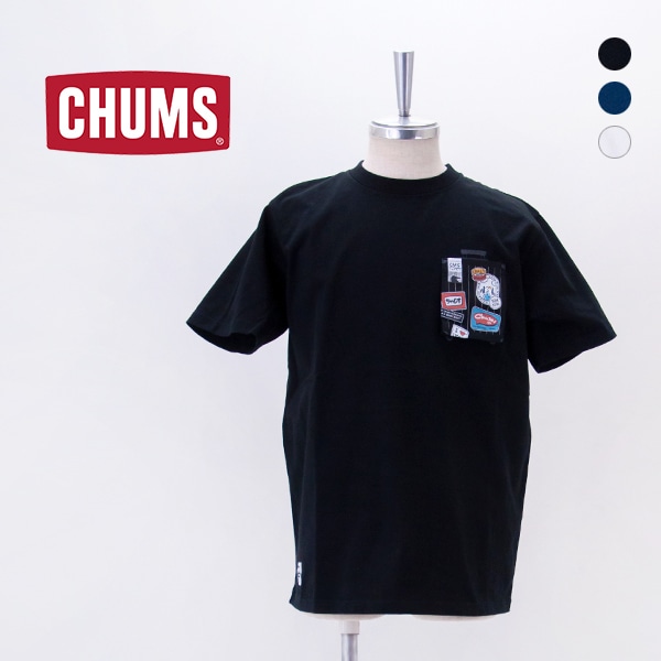 CHUMS チャムス メンズ ブービーロストシティトリップポケットTシャツ［CH01-2739］【2026SS】