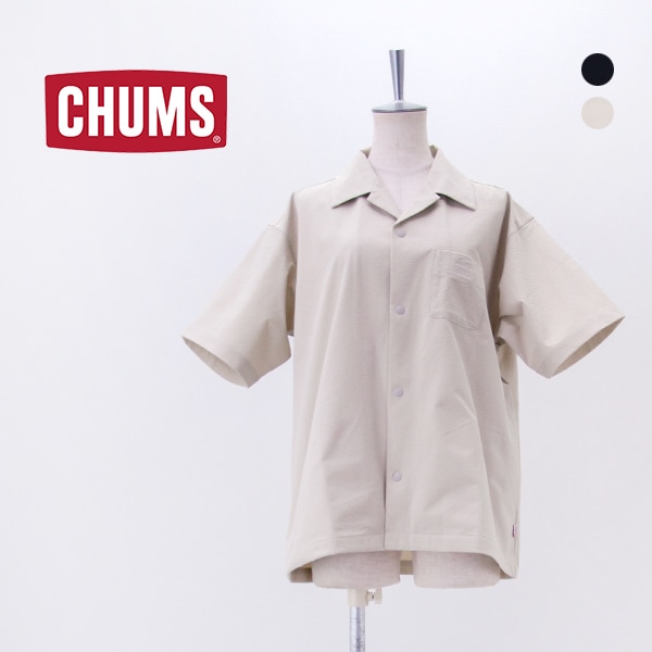CHUMS チャムス レディース シアチャッカーストレッチシャツ［CH12-1261］【2026SS】