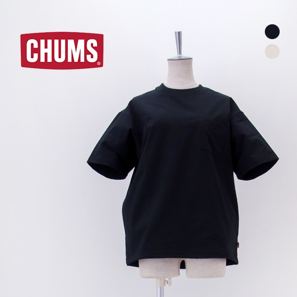 CHUMS チャムス レディース シアチャッカーストレッチTシャツ［CH11-2712］【2026SS】