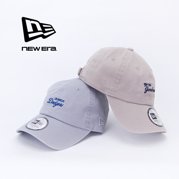 NEW ERA ニューエラ カジュアルクラシック MLB テキストロゴ［14744732/14744734］【2026SS】