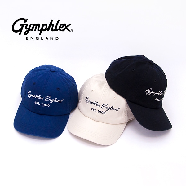 Gymphlex ジムフレックス コットンチノ ロゴキャップ［GY-H0380COG］【2026SS】