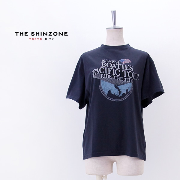 THE SHINZONE シンゾーン レディース ボーティーズツアーTシャツ［26MMSCU08］【2026SS】