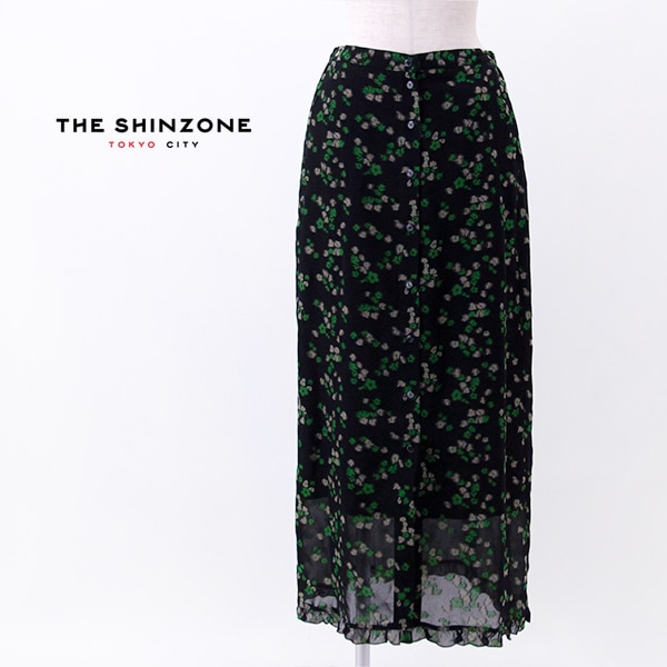 THE SHINZONE シンゾーン レディース フローラル ジャカードスカート［26MMSSK01］【2026SS】