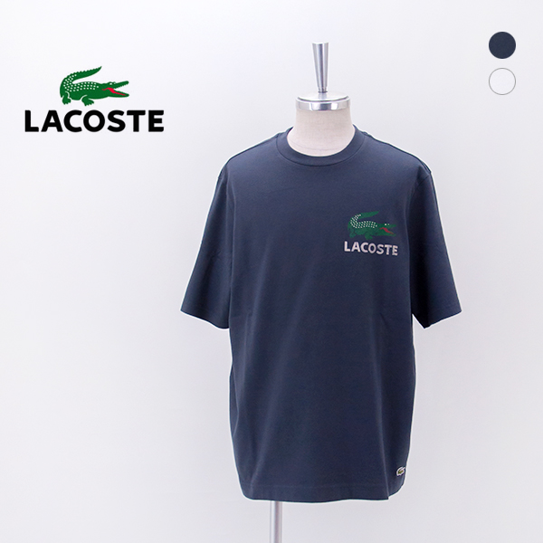 LACOSTE ラコステ メンズ ビンテージロゴ Tシャツ［TH9425-99］【2026SS】