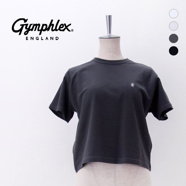 Gymphlex ジムフレックス レディース スムースコットン コンパクトTシャツ［GY-C0539FLK］【2026SS】