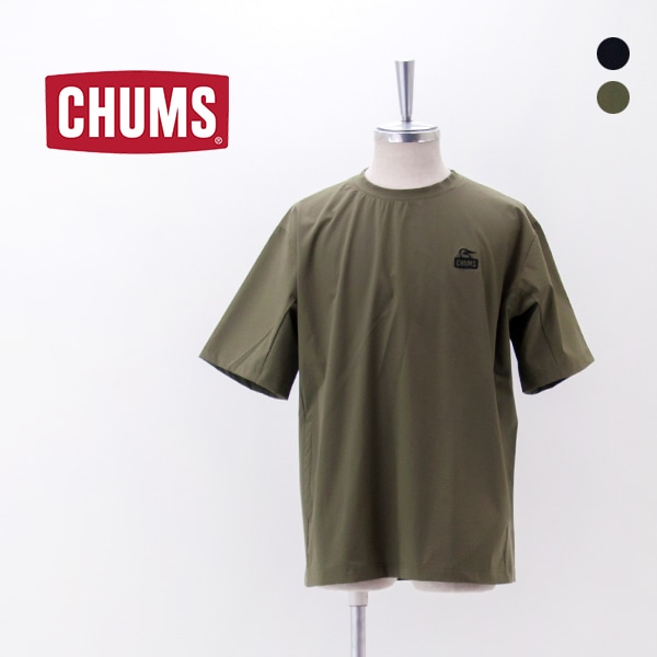 CHUMS チャムス メンズ エアトレイルストレッチチャムスTシャツ［CH01-2580］【2026SS】