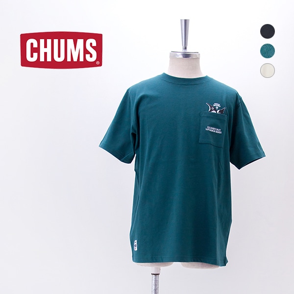 CHUMS チャムス メンズ アイムアブービーバードポケットTシャツ［CH01-2750］【2026SS】