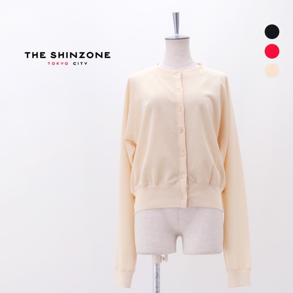 THE SHINZONE シンゾーン レディース シアーロングスリーブ カーディガン［25MMSCU16］【2026SS】