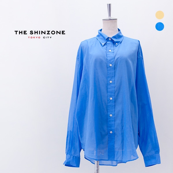 THE SHINZONE シンゾーン レディース シアーダディーシャツ［25MMSBL09］【2026FW】